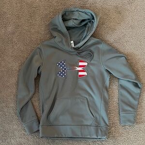 Under Armour Womens Storm 1 Hoodie with Flag Logo